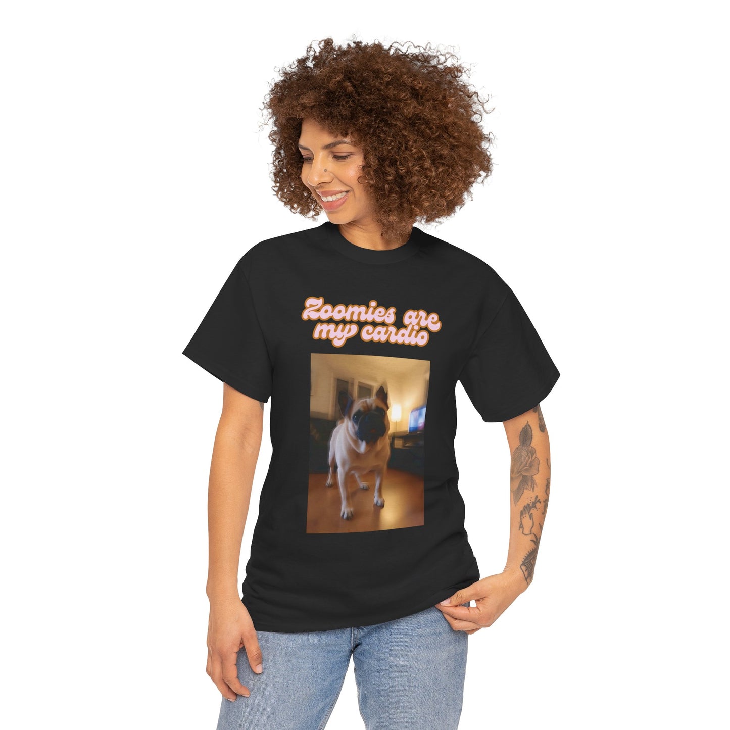 Zoomies are my cardio Meme Pug Tee