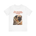Funny Pug Burrito Tee Unisex Jersey Short Sleeve